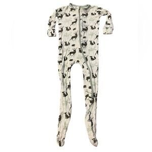 Kickee Pants‎ Footie 18-24M NWOT Bamboo Forest Animals